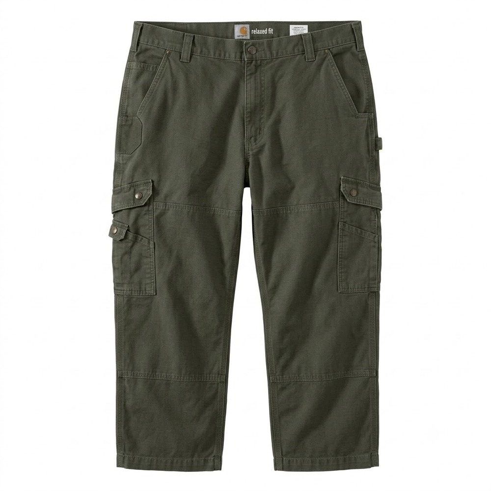 Carhartt B342-MOS Relaxed Fit Ripstop Cargo Work Pants Gray Mens 42x30 - CJ